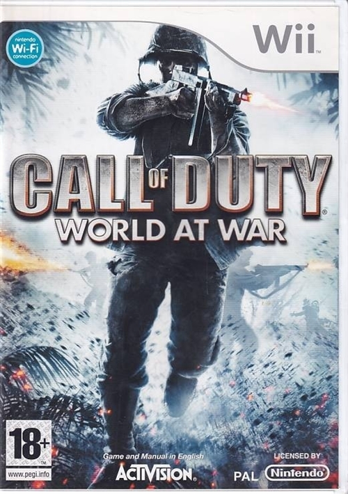 Call Of Duty World At War - Wii (B Grade) (Used)